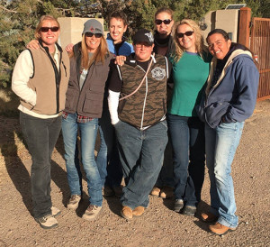 NMDOG Volunteers During Winter 2015 Outreach